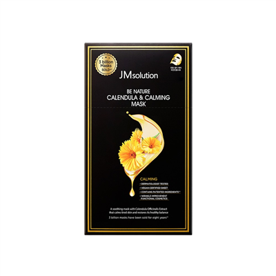 [JMsolution] Be Nature Calendula & Calming Mask Box Box (10pcs)