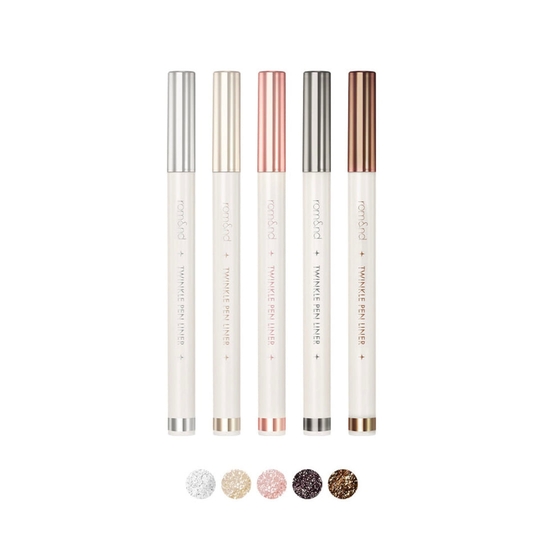 [rom&nd] TWINKLE PEN LINER 03 ROSY SPARKLE