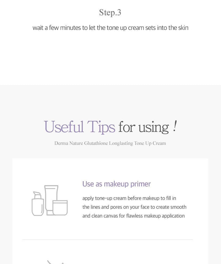 [celimax] Glutathione Longlasting Tone-Up Cream 35ml