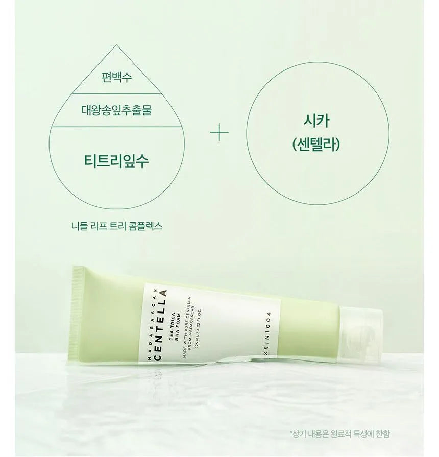 [SKIN1004] Madagascar Centella Tea-Trica BHA Foam 125ml