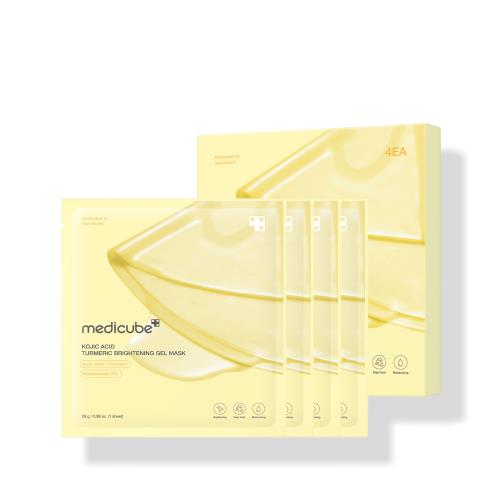 [Medicube] KOJIC ACID TURMERIC BRIGHTENING GEL MASK 4ea