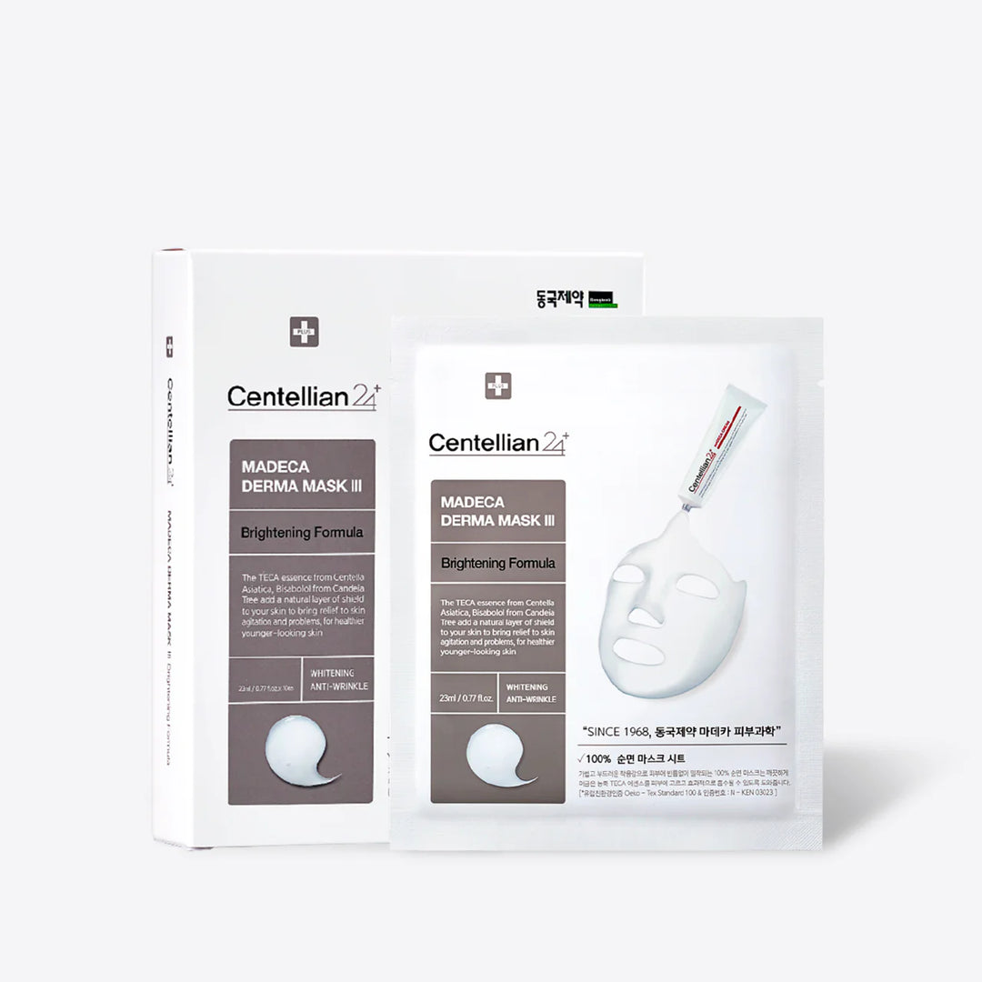 [Centellian24] Madeca Derma Mask III Brightening Formula Box (10pcs)