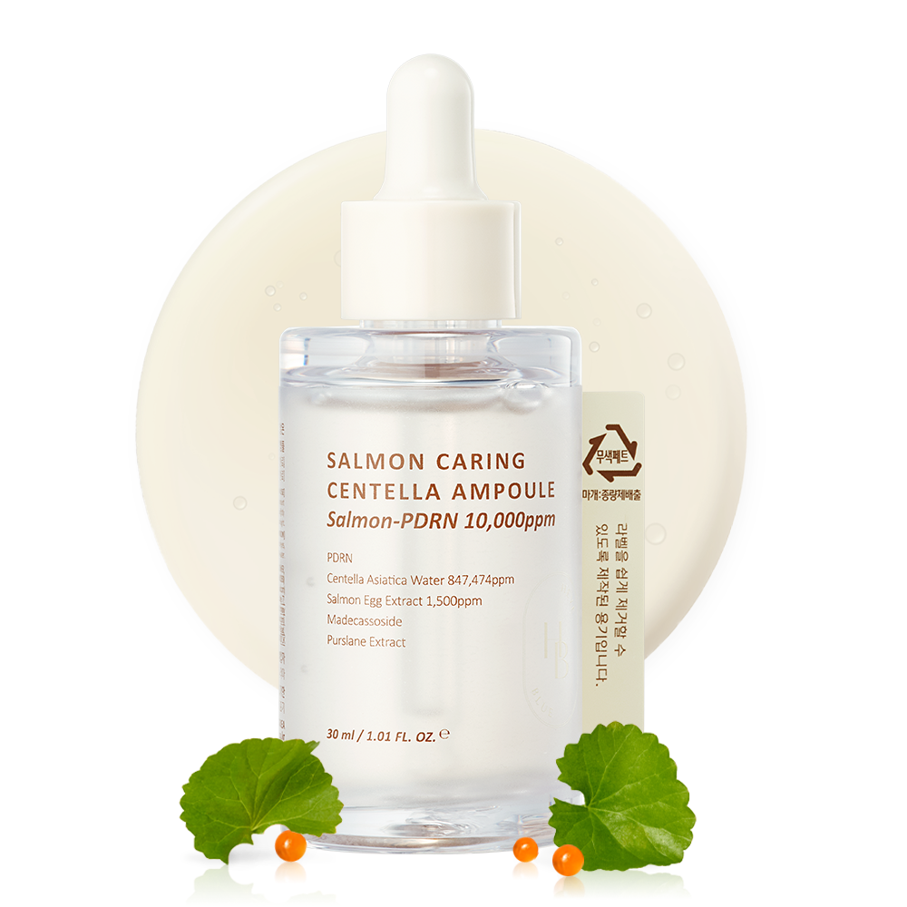 [HEVEBLUE] Salmon Caring Centella Ampoule 30ml
