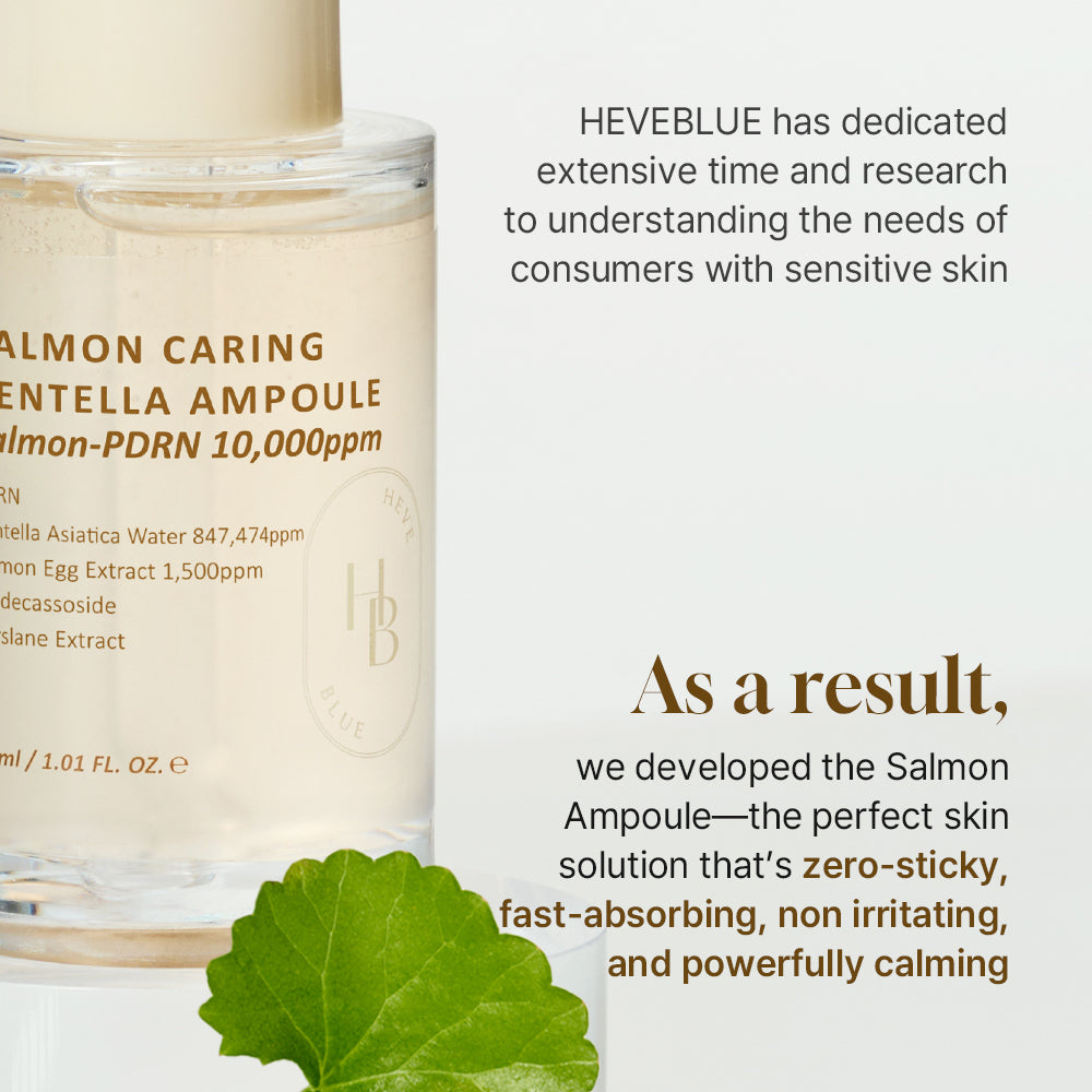 [HEVEBLUE] Salmon Caring Centella Ampoule 30ml