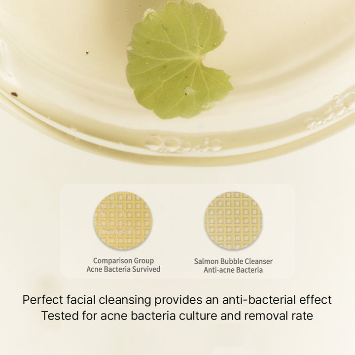 [HEVEBLUE] Salmon Caring Centella Bubble Cleanser 200ml