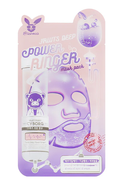 [Elizavecca] Fruits Deep Power Ringer Mask Pack