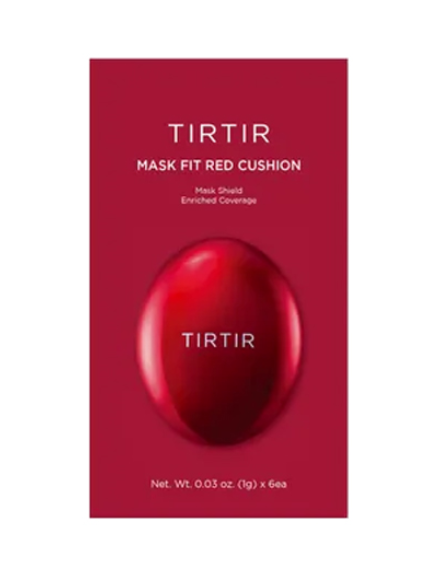 [TirTir] Mask Fit Red Cushion 6 Shade Trial Kit (25N, 27C, 27N, 29N, 3 ...