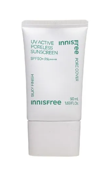 [Innisfree] UV Active Poreless Sunscreen SPF 50+ PA++++ 50ml