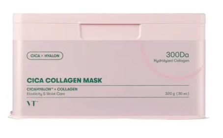 VT CICA X Hyalon Cica Collagen Mask 30pcs/Box