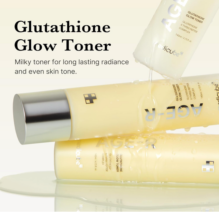 [Medicube] AGE-R Glutathione Glow Toner 140ml