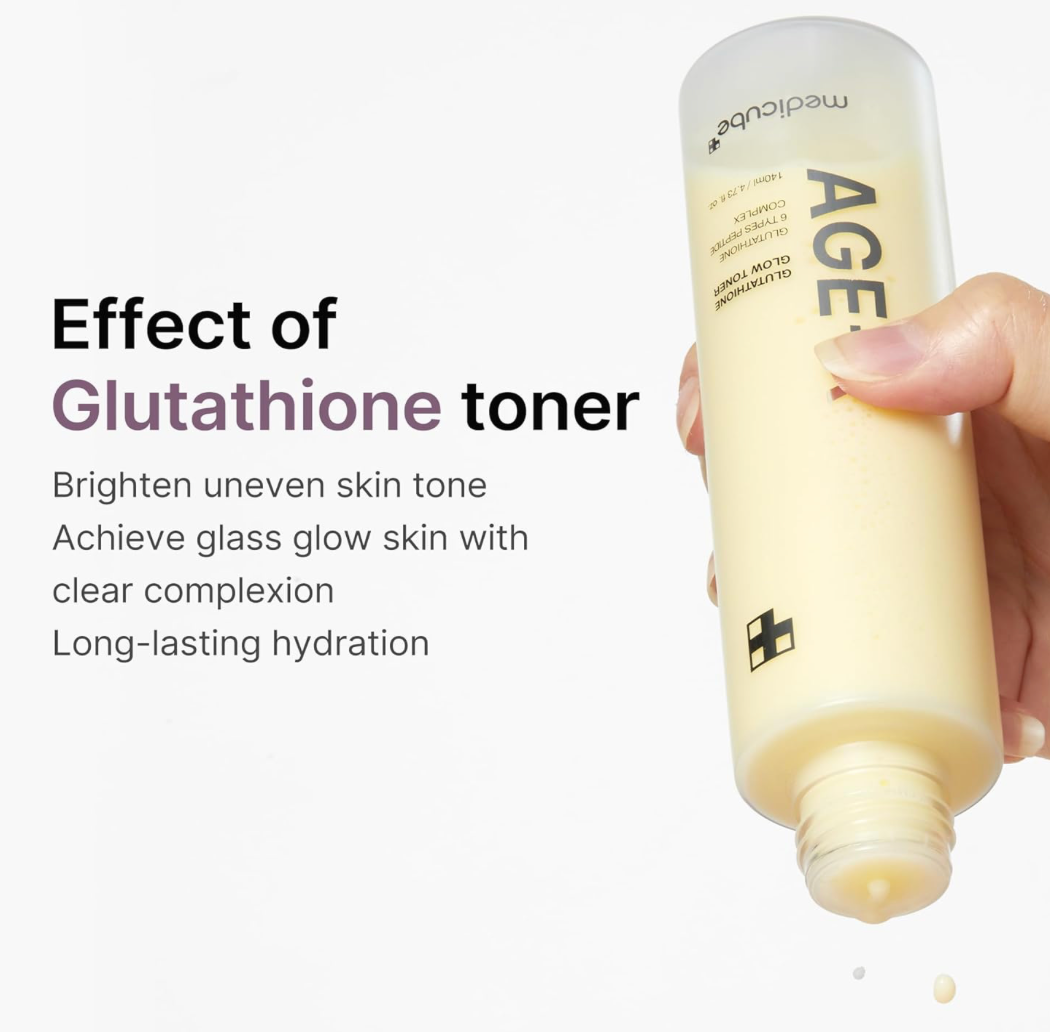 [Medicube] AGE-R Glutathione Glow Toner 140ml