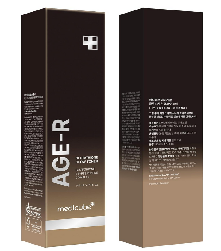 [Medicube] AGE-R Glutathione Glow Toner 140ml