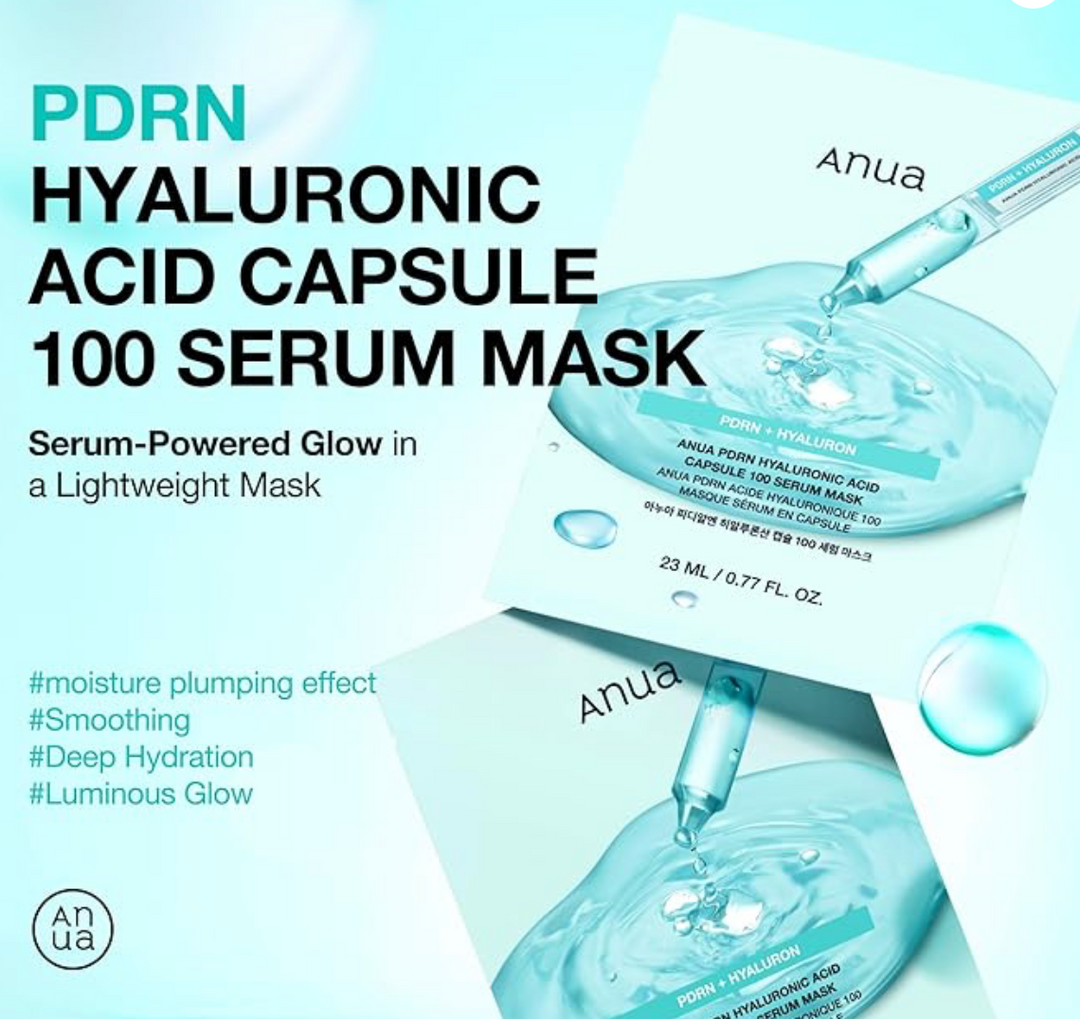 [1EA] PDRN HYALURON 100 SERUM MASK