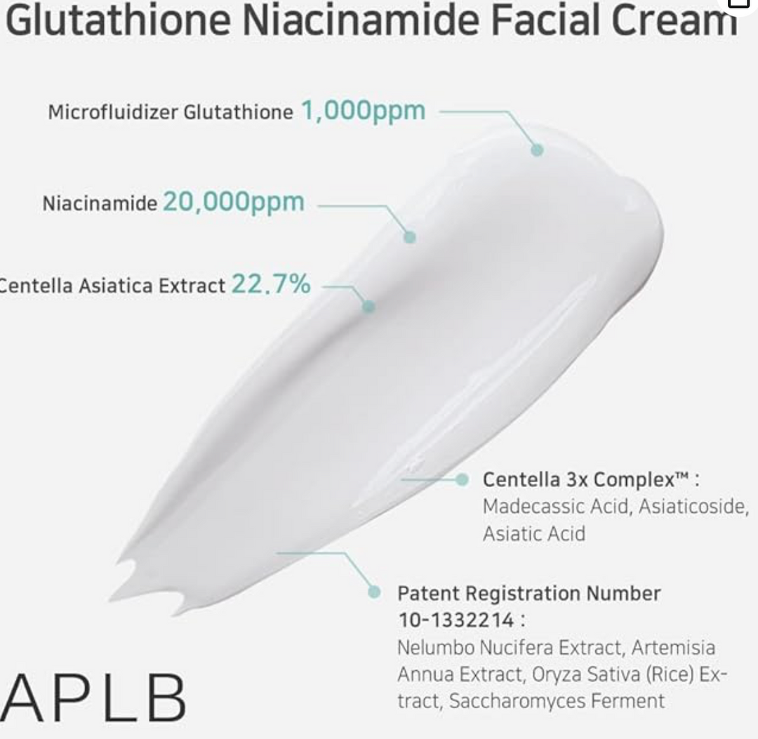 Glutathione Niacinamide Facial Cream 55ml