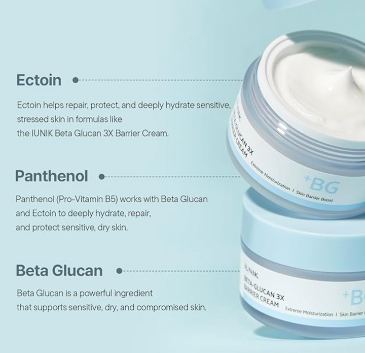 IUNIK Beta Glucan 3X Barrier Cream 50ml