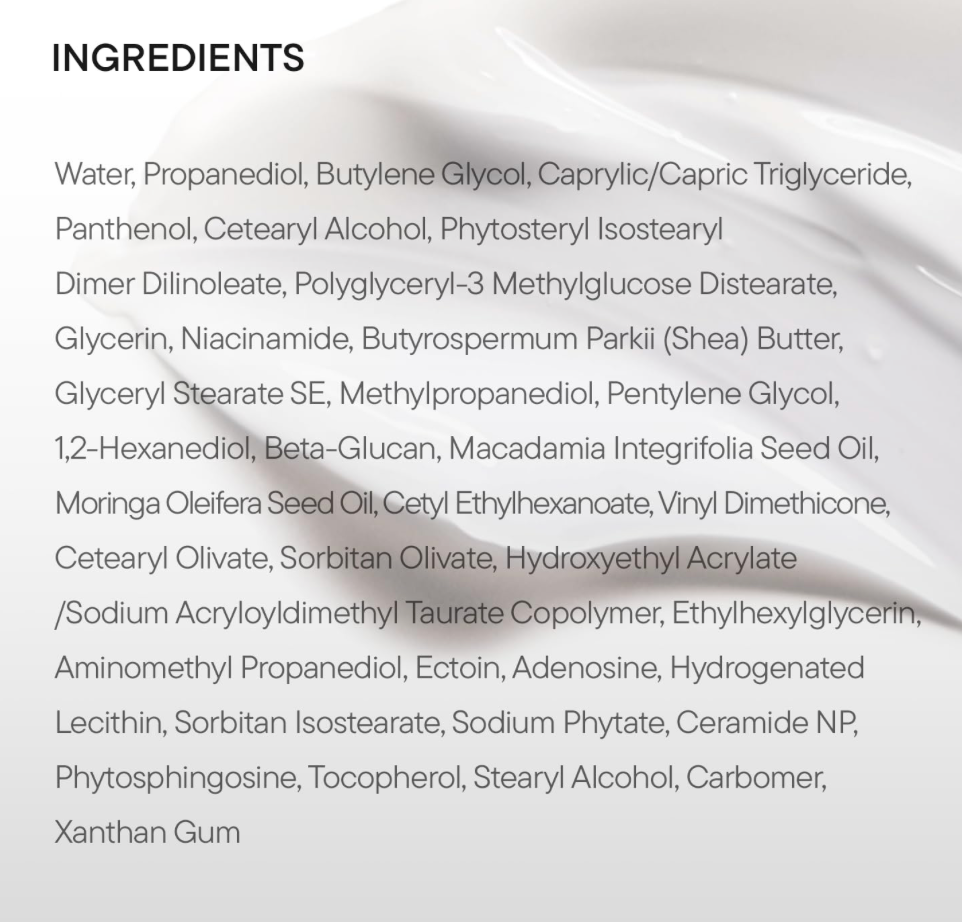 IUNIK Beta Glucan 3X Barrier Cream 50ml