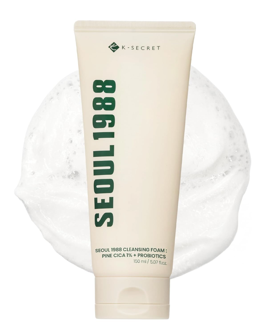 KSECRET Cleansing Foam : Pine Cica 1% + Probiotics 150ml