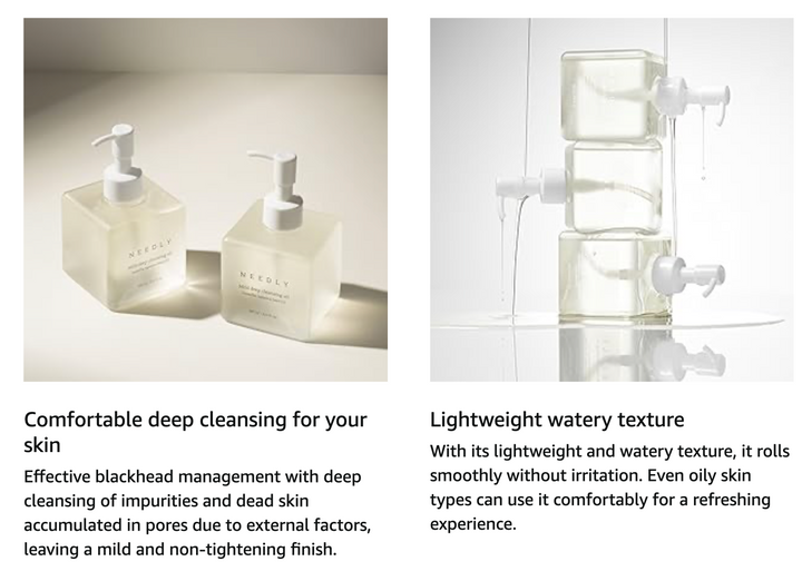 [NEEDLY]Mild Cleansing Oil Mild and deep cleanser Blackheads & Impurities removal