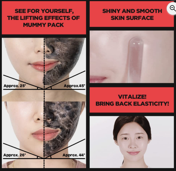 SKIN1004 Zombie Beauty MUMMY PACK & ACTIVATOR KIT, Wrinkles Treatment, Smoothening,Wrinkles