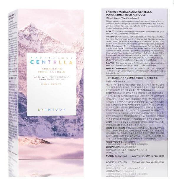 SKIN1004 Centella Poremizing Fresh Ampoule 3.38 fl.oz, 100ml
