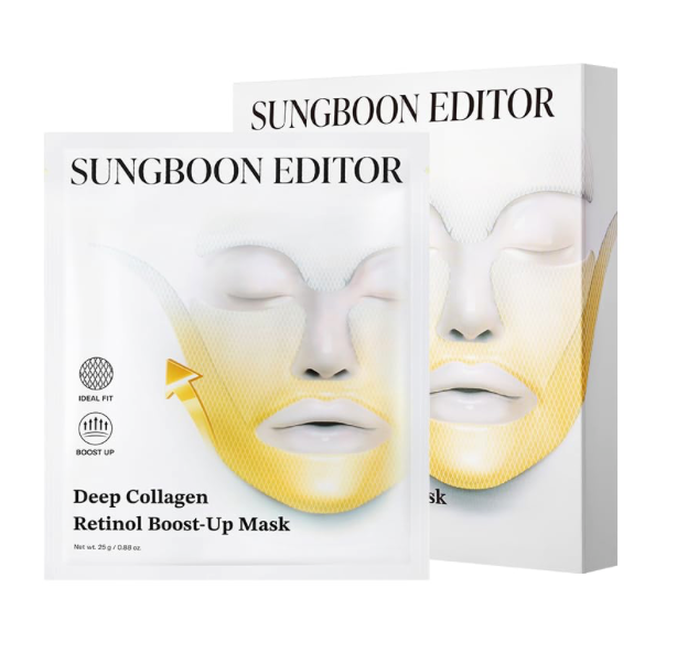 [Sungboon Editor] (Renew) Deep Collagen Retinol Boost Up Mask Set (4ea)
