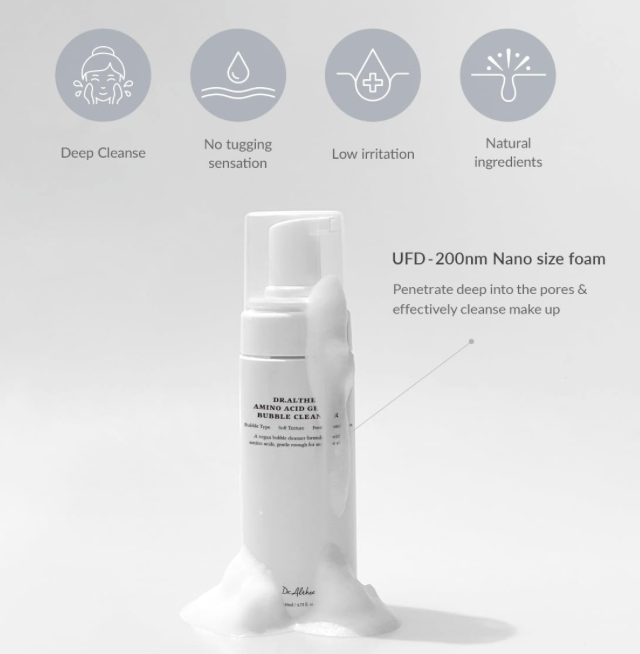 [Dr.Althea] Amino Acid Gentle Bubble Cleanser 140ml