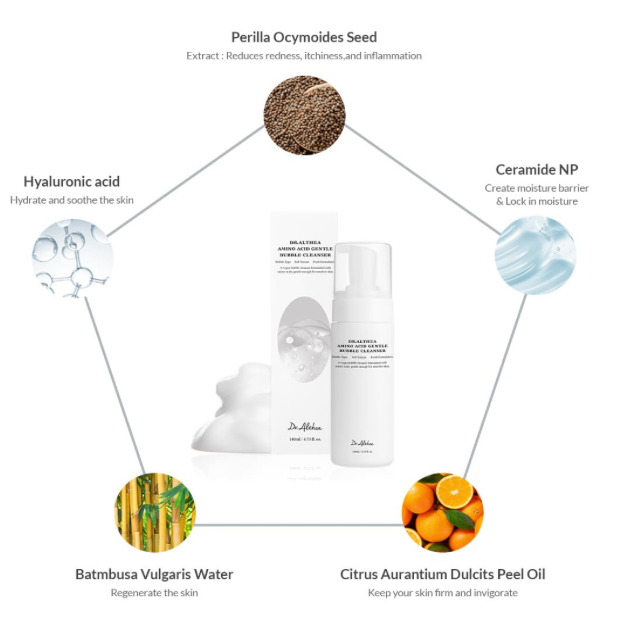 [Dr.Althea] Amino Acid Gentle Bubble Cleanser 140ml