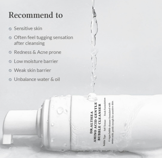 [Dr.Althea] Amino Acid Gentle Bubble Cleanser 140ml