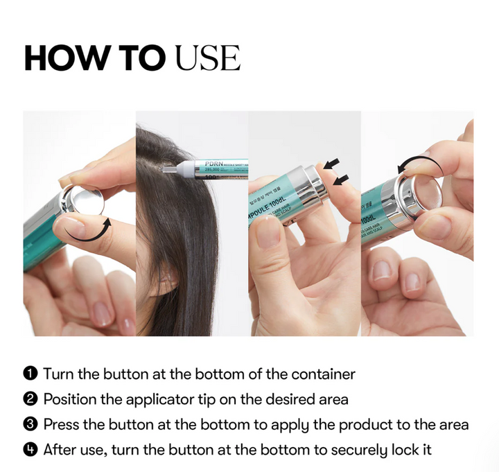[VT Cosmetics] PDRN Reedle Shot Hair Ampoule 300dl