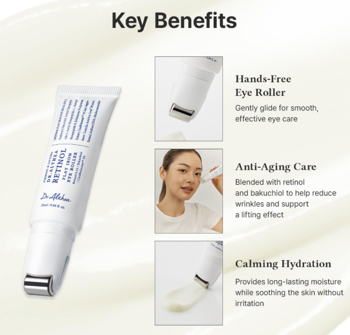 [Dr.Althea] Retinol Flat Iron Eye Roller 25ml