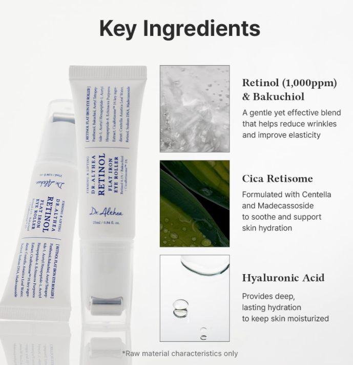 [Dr.Althea] Retinol Flat Iron Eye Roller 25ml