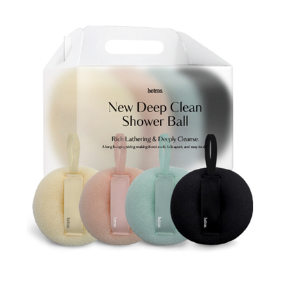 [hetras] New Deep Clean Shower Ball 4ea