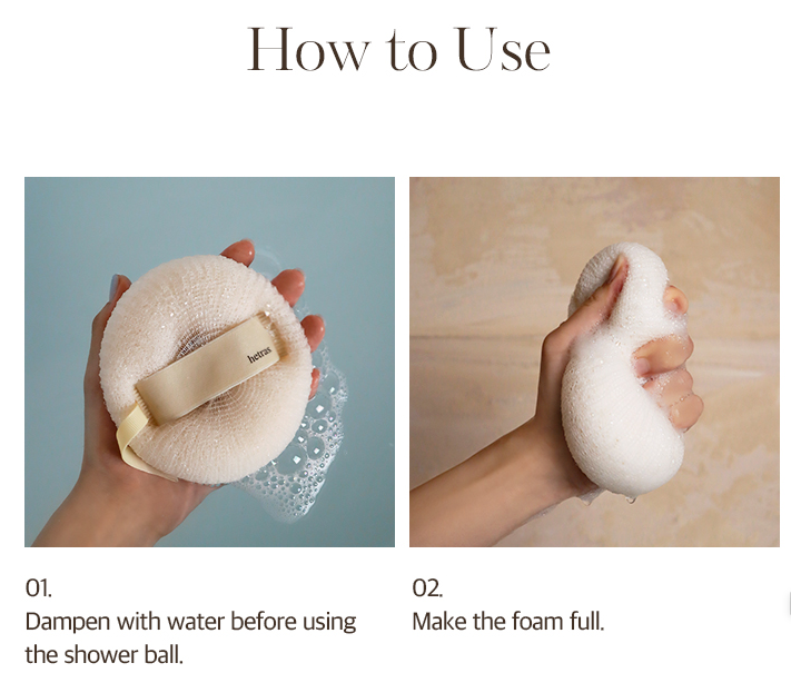 [hetras] New Deep Clean Shower Ball 4ea