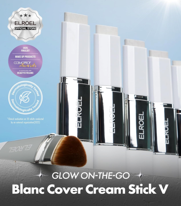 [ELROEL] (MoCRA) BLANC COVER CREAM STICK V 201 Light