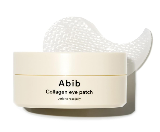 [Abib] Collagen Peptide Eye Patches for Wrinkles & Fine Line with Jericho Rose Jelly, 60 Count