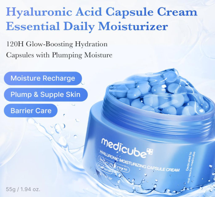 [medicube] HYALURONIC MOISTURIZING CAPSULE CREAM 55g