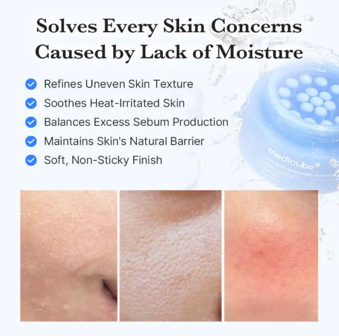 [medicube] HYALURONIC MOISTURIZING CAPSULE CREAM 55g