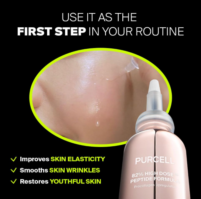 PURCELL 82% High Dose Peptide Essence Serum