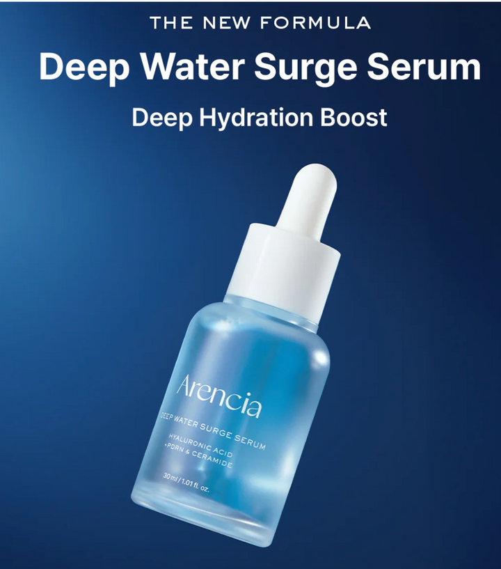 [Arencia] Deep Water Surge Serum, Hyaluronic Acid + PDRN + Ceramide, 1.01 fl oz