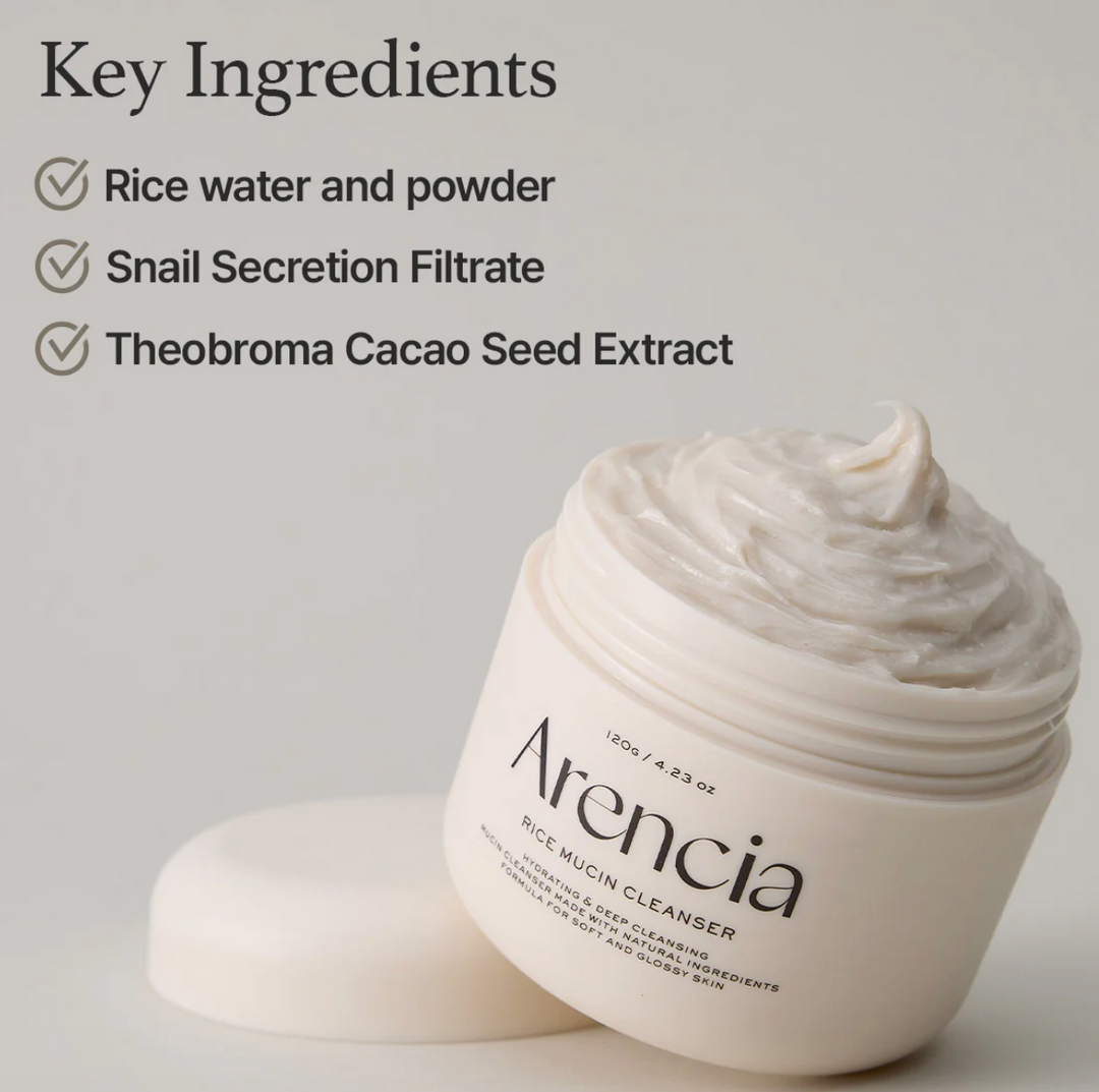 [Arencia] Rice Mucin Cleanser 120G