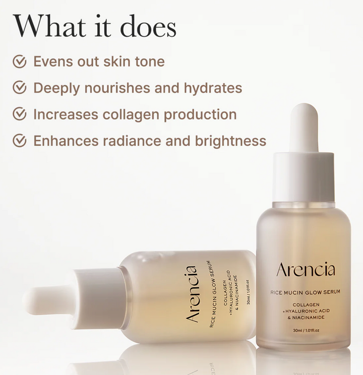 [Arencia] Rice Mucin Glow Serum 30 50g