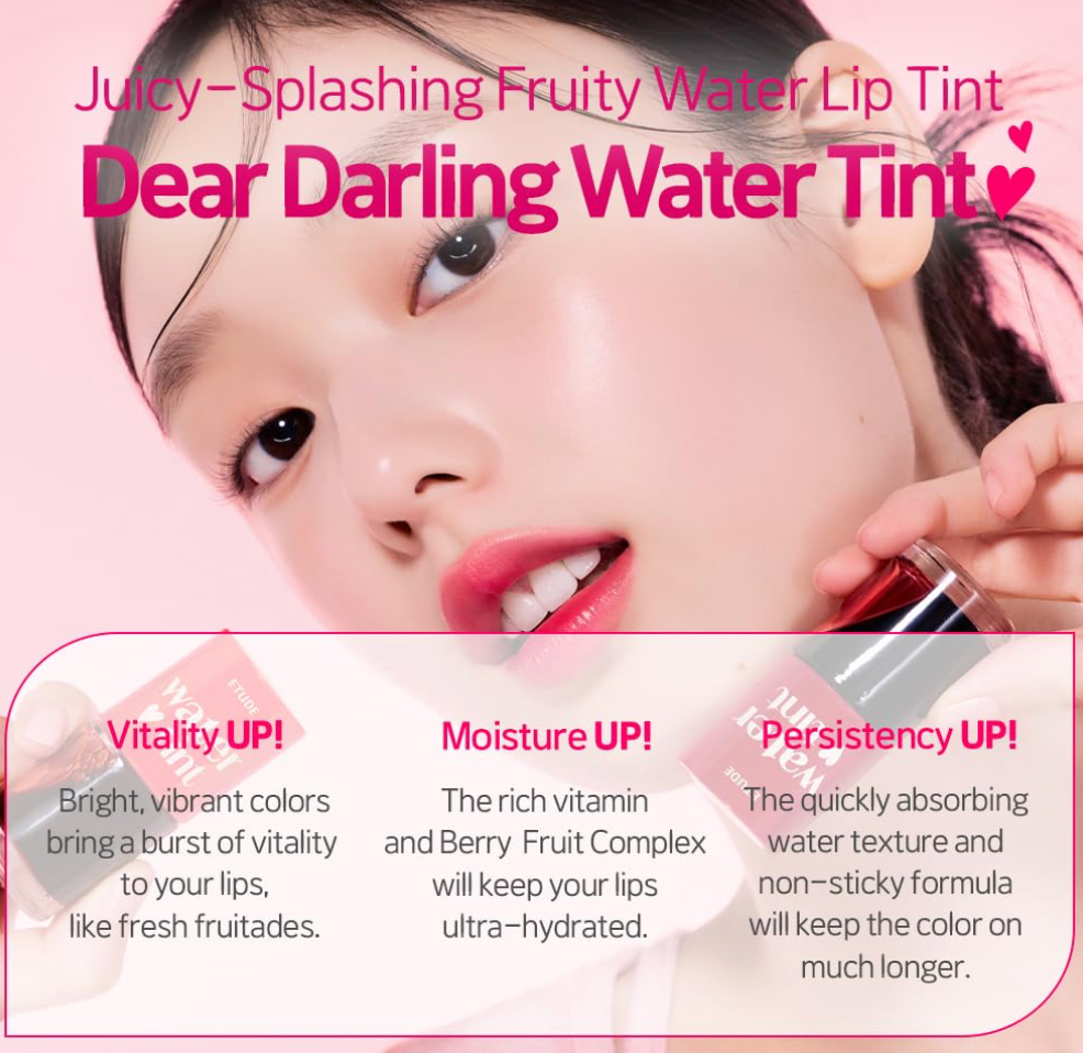 [Etude] Dear Darling Water Tint 04 Red Grapefruit Ade