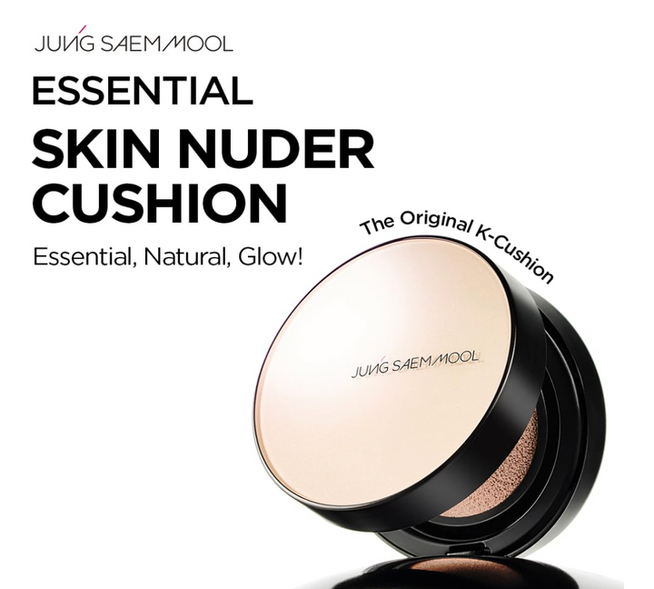[JUNG SAEM MOOL] Essential Skin Nuder Cushion Mini SPF 50+PA+++5g #19 Light