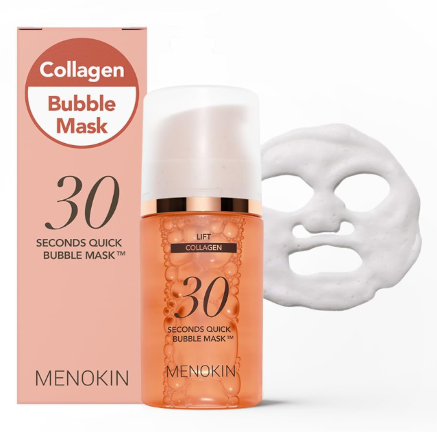 [MENOKIN] 30 Seconds Quick Bubble Mask [LIFT] - [Collagen]