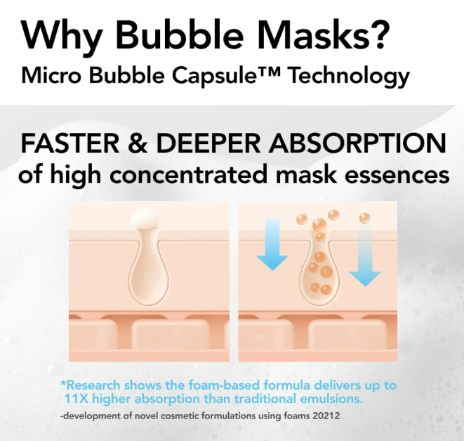 [MENOKIN] 30 Seconds Quick Bubble Mask [MOIST] - [Hyaluronic Acid]