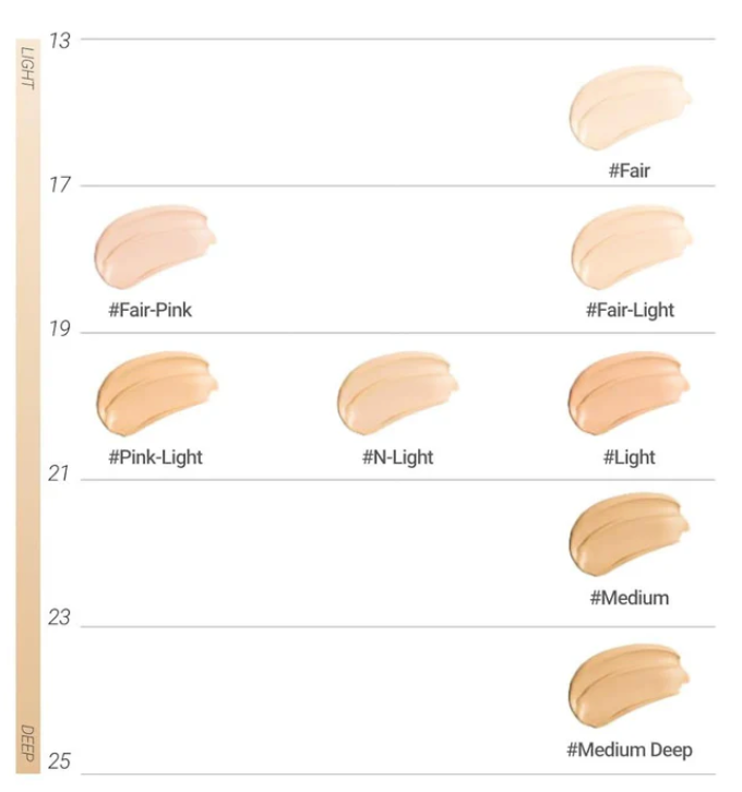 [JUNG SAEM MOOL] Essential Skin Nuder Cushion Mini SPF 50+PA+++5g #17 Fair_Light