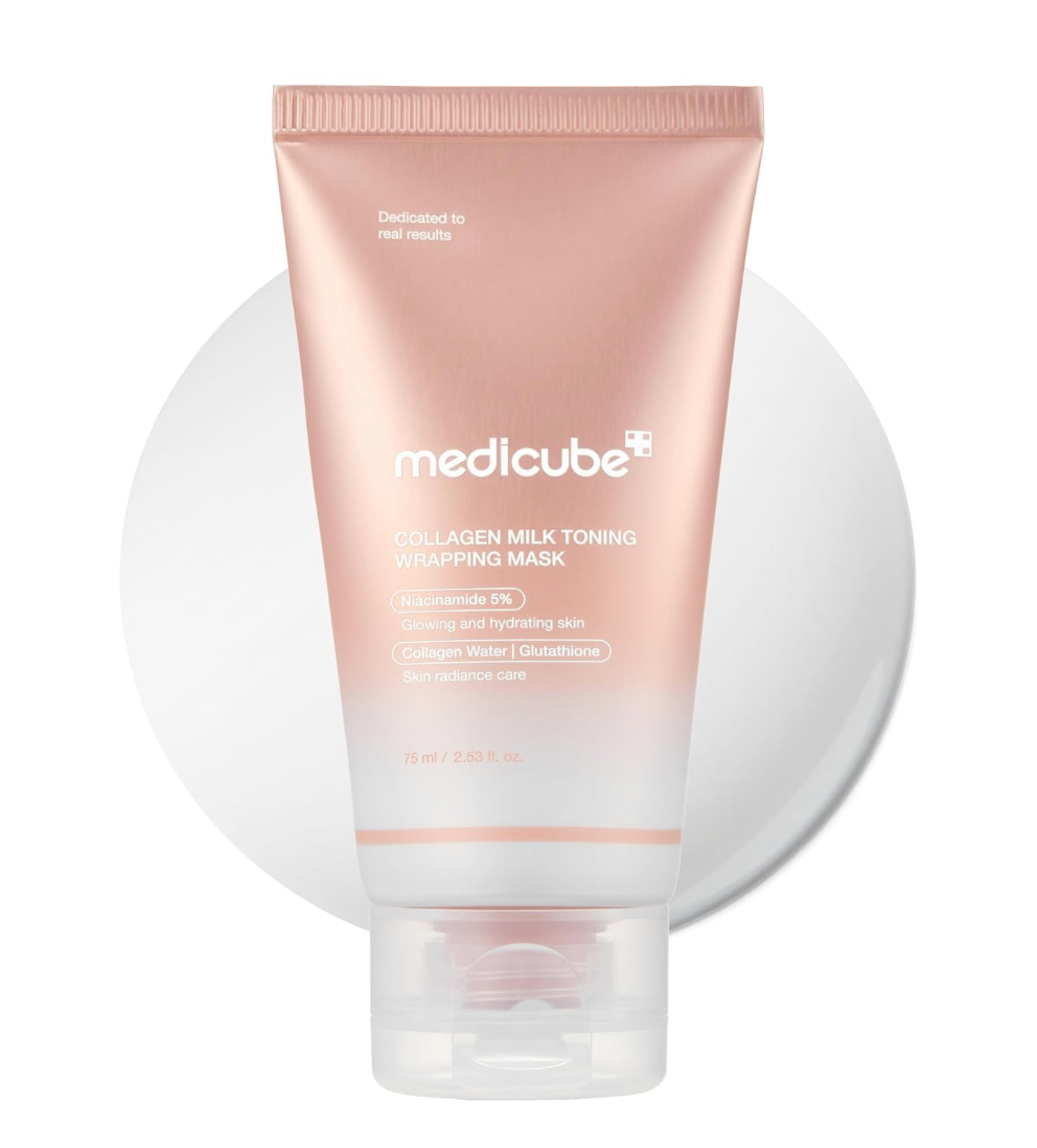 MEDICUBE COLLAGEN MILK TONING WRAPPING MASK 75ML
