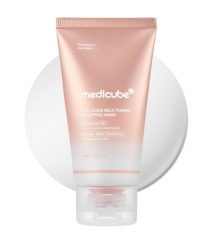 MEDICUBE COLLAGEN MILK TONING WRAPPING MASK 75ML
