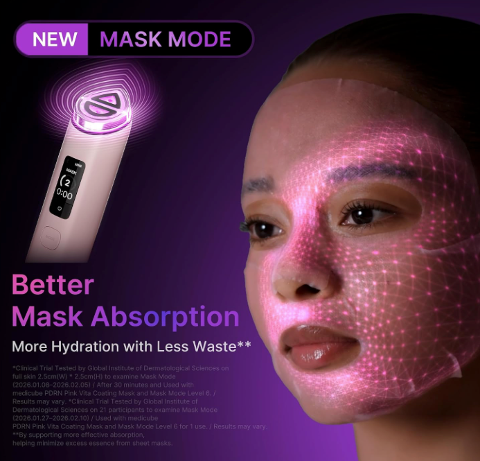 medicube Booster Pro X2™ 7-in-1 Glow Beauty Device (NEW2026)