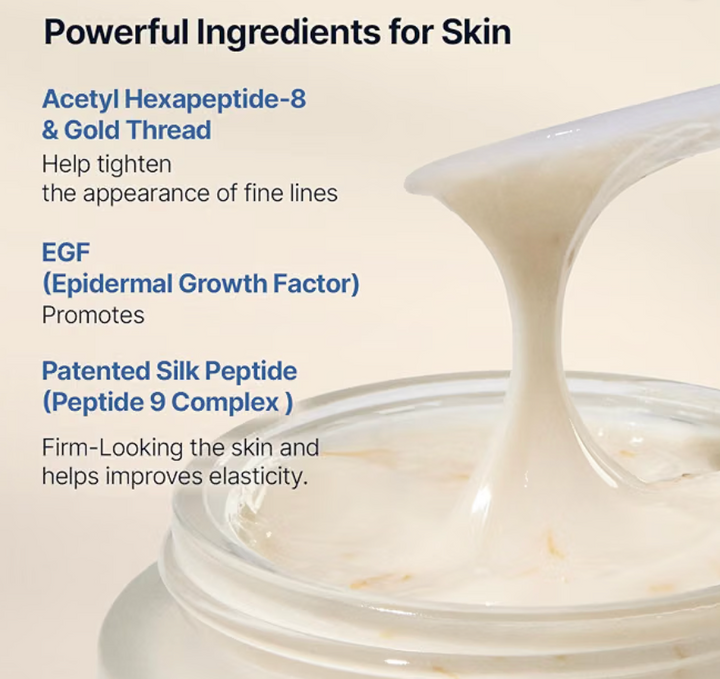 SUNGBOON EDITOR Silk Peptide EGF Intesive Cream for Fine Lines, 1.69 fl.oz